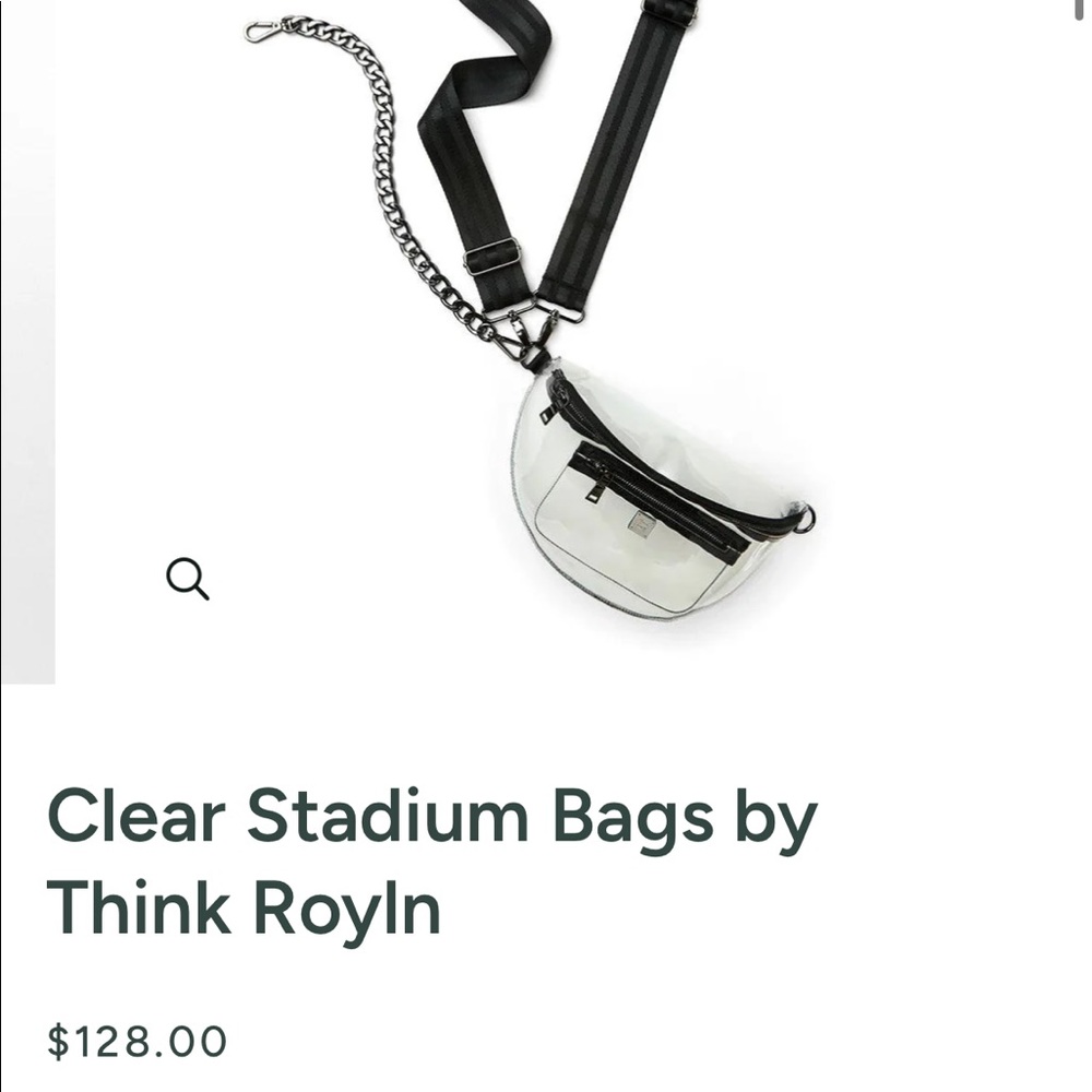 Think Royln Clear Stadium Bag